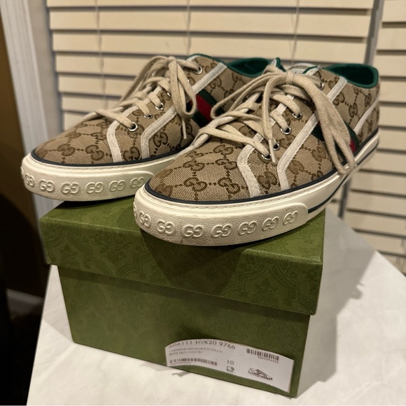 Size 10 - Gucci Tennis 1977 Ebony - Picture 1 of 4